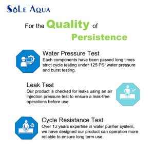 تصفیه آب سول آکوا مدل  Sole Aqua RO-103-P 5 stage