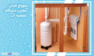 اتصالات دستگاه تصفیه آب خانگی